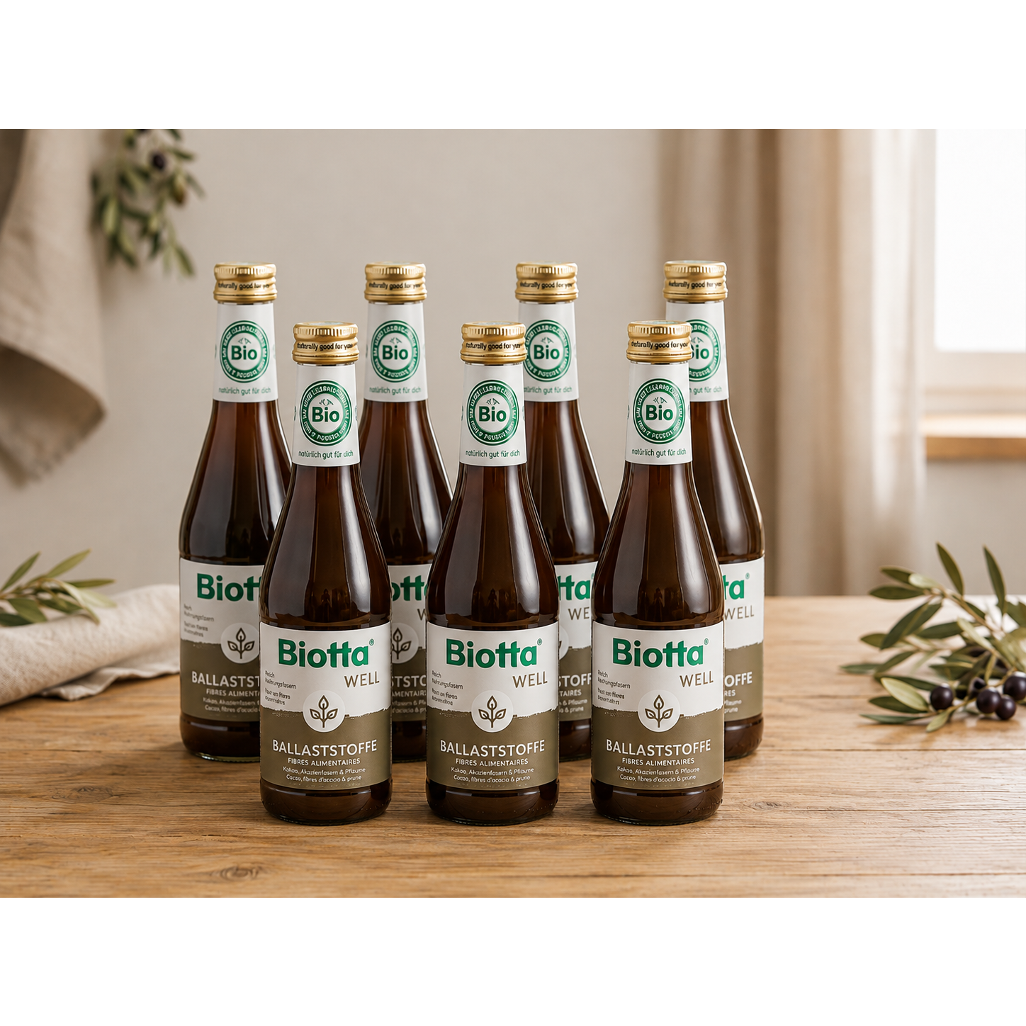 Biotta Fibres alimentaires Well 6 x 0,5 l