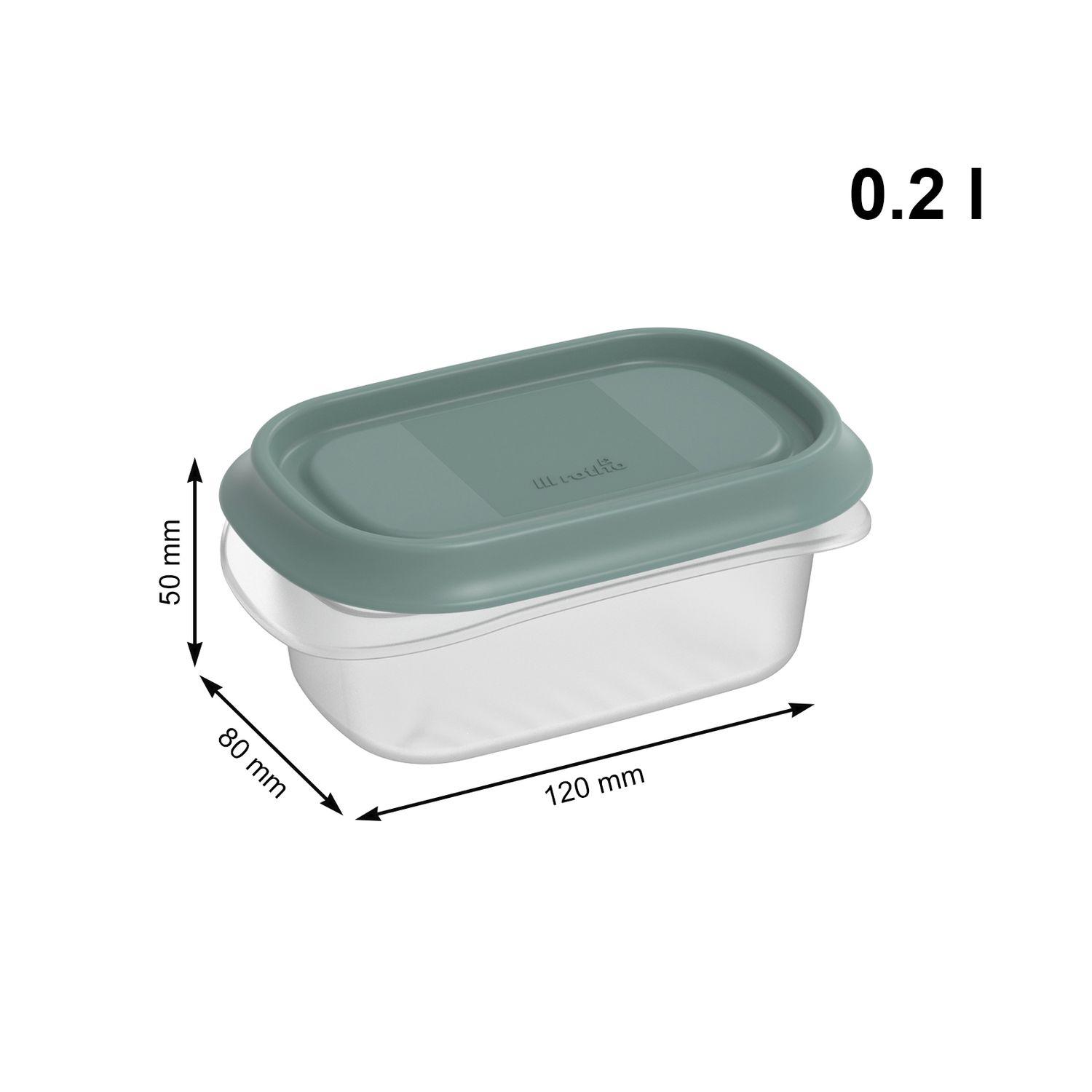 Rotho 6er Set Frischhaltedose ELEMENTS