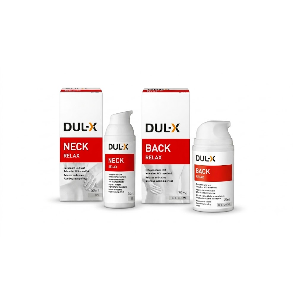 DUL-X Neck Relax Gel + Back Relax Gel-Crème
