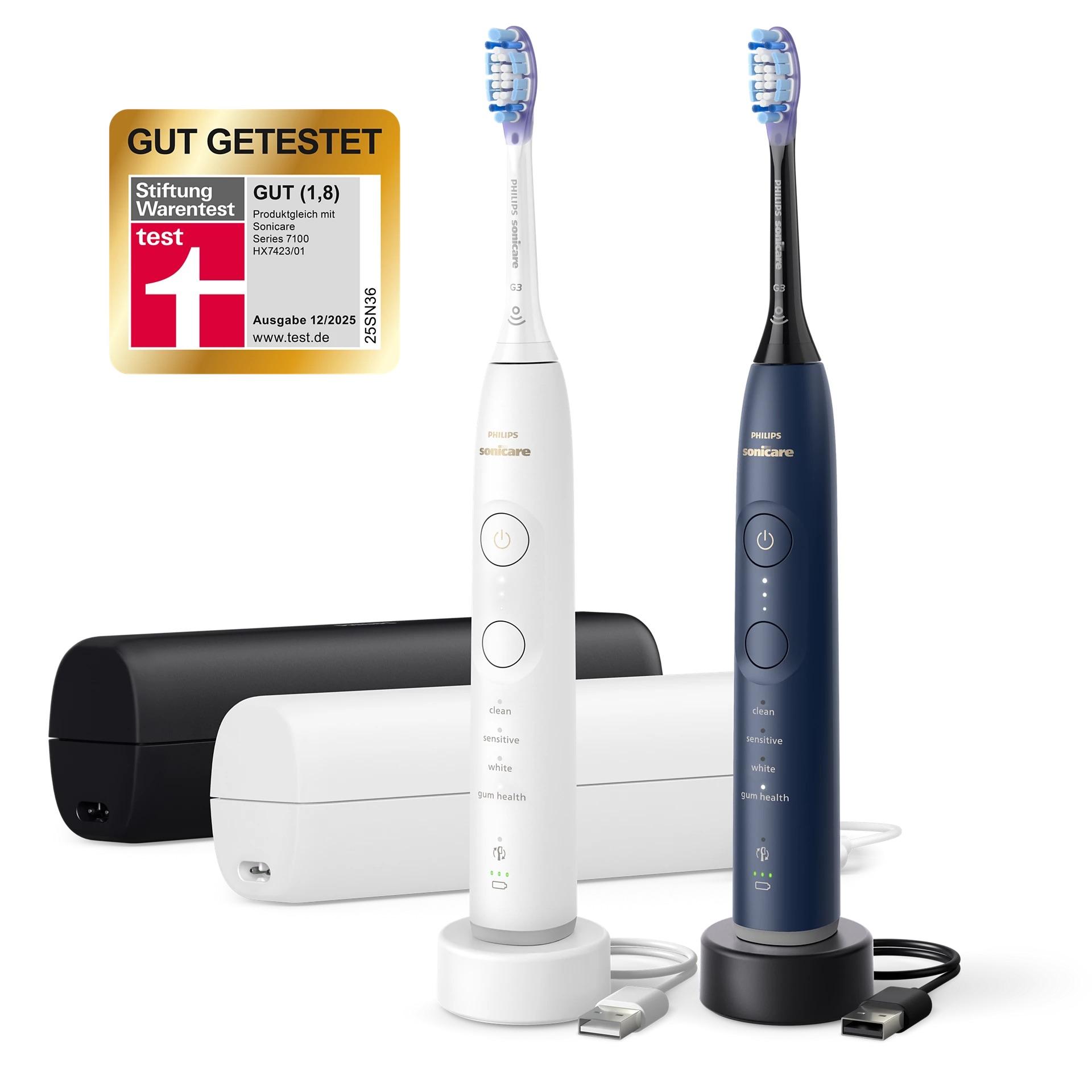 Philips Schallzahnbürste Duo Sonicare Series 7100