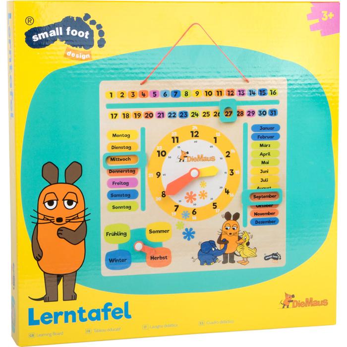 small foot Die Maus Lernuhr mit Kalender
