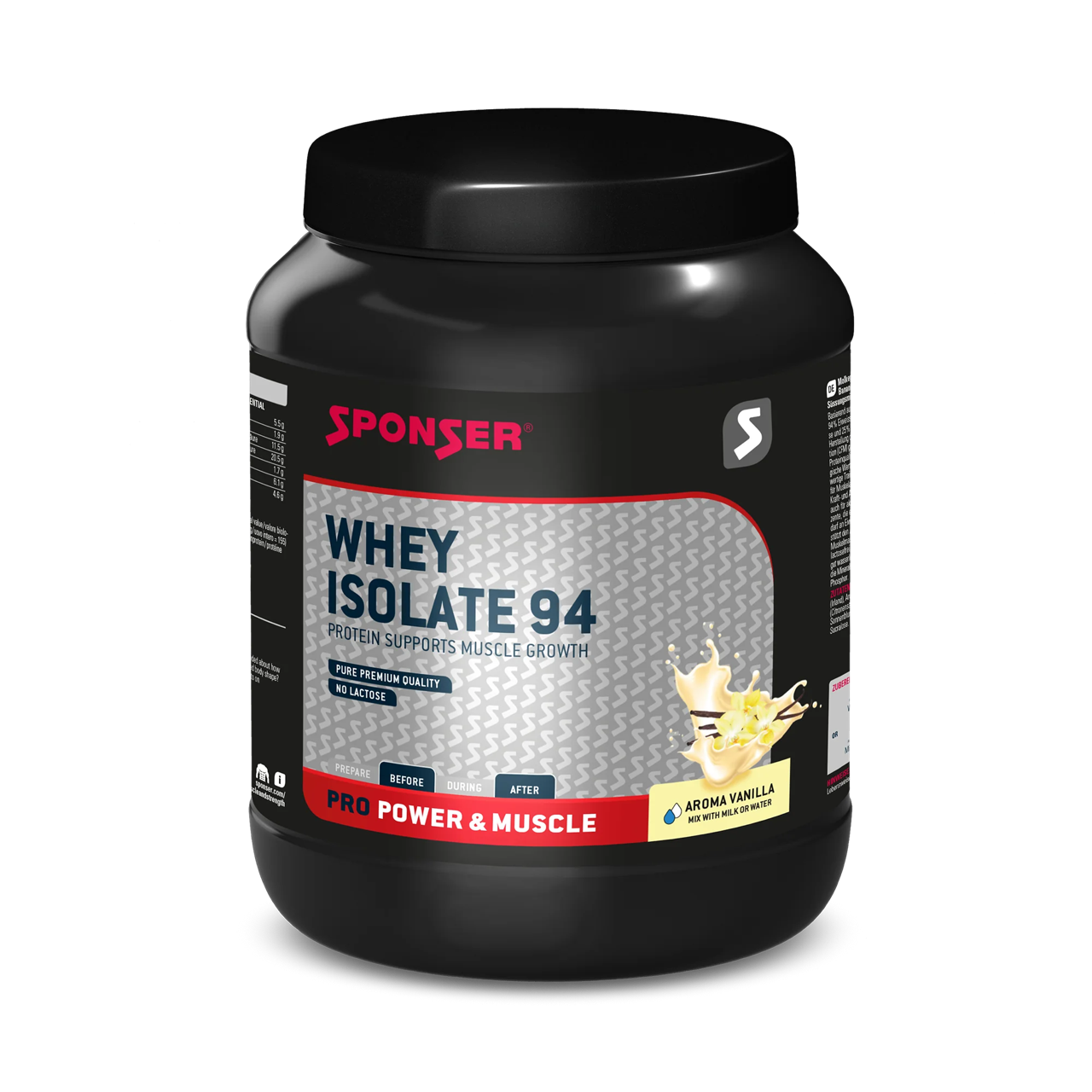 Sponser Proteinpulver WHEY ISOLATE 94