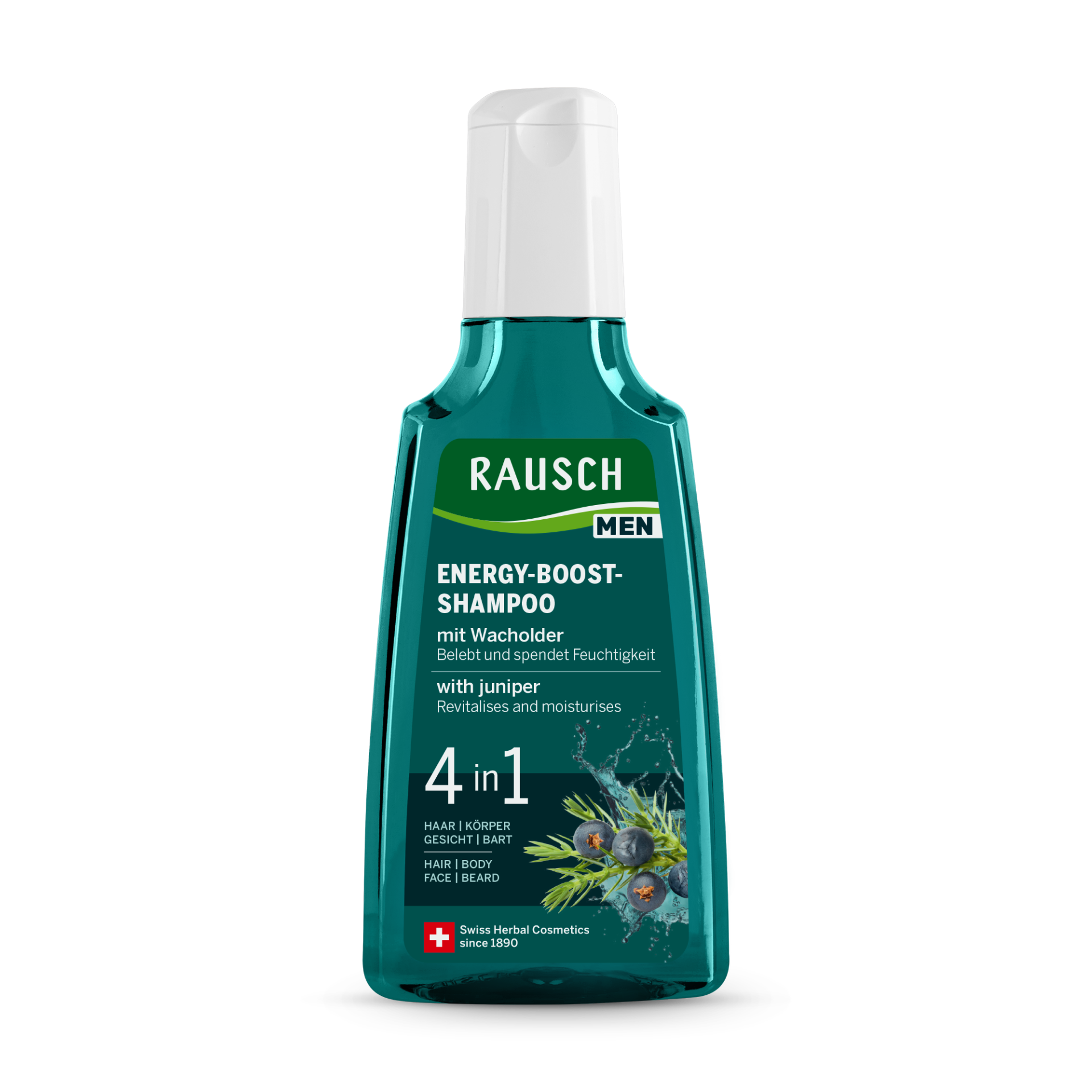Rausch Energy-Boost-Shampoo mit Wachholder - Trio