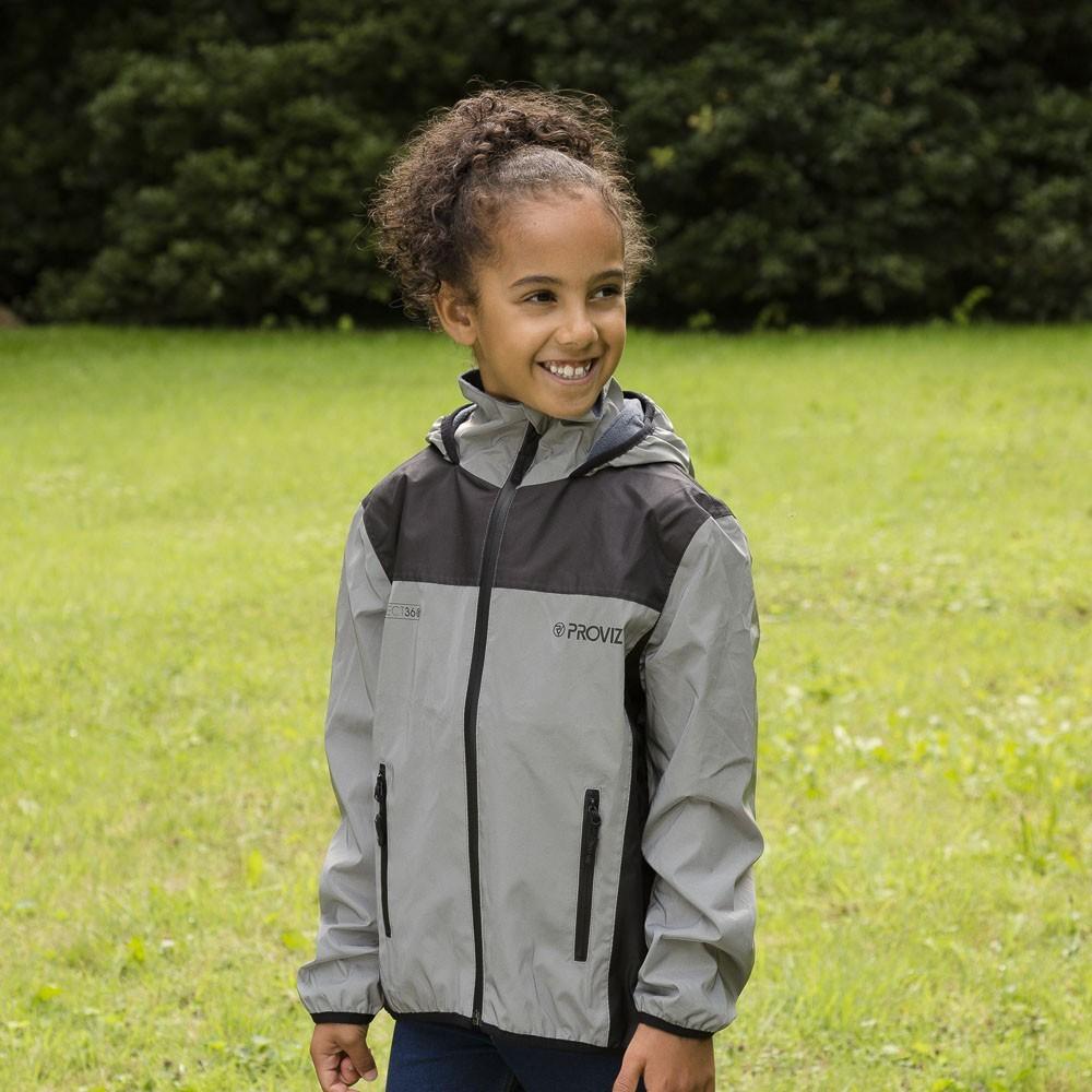 Proviz Reflektierende Kinderfleecejacke