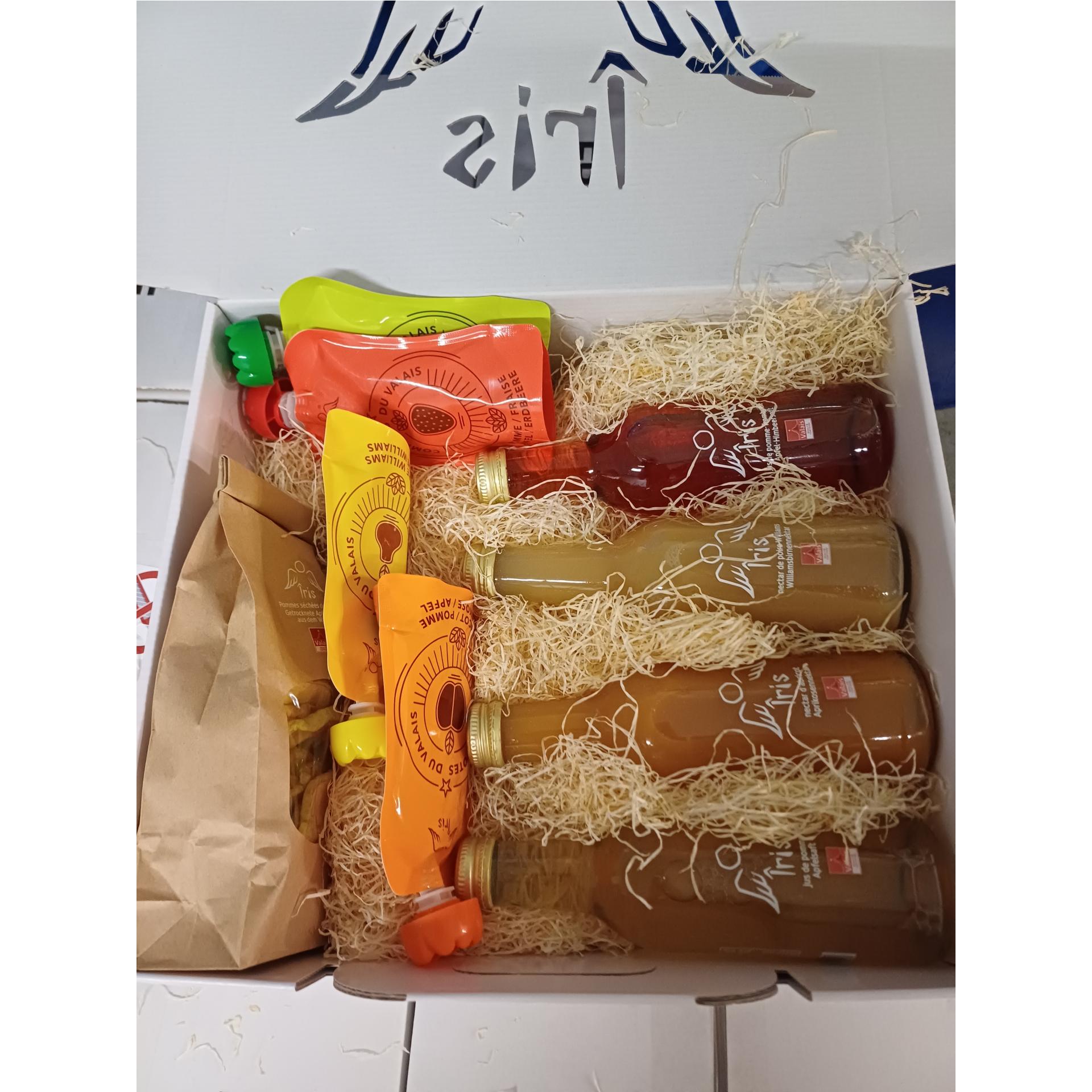 iris Coffret cadeau « Variétés de fruits du Valais »