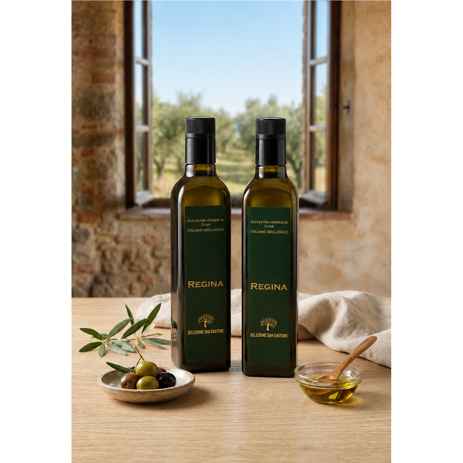 Selezione San Gastone Bio-Olivenöl 2er Set
