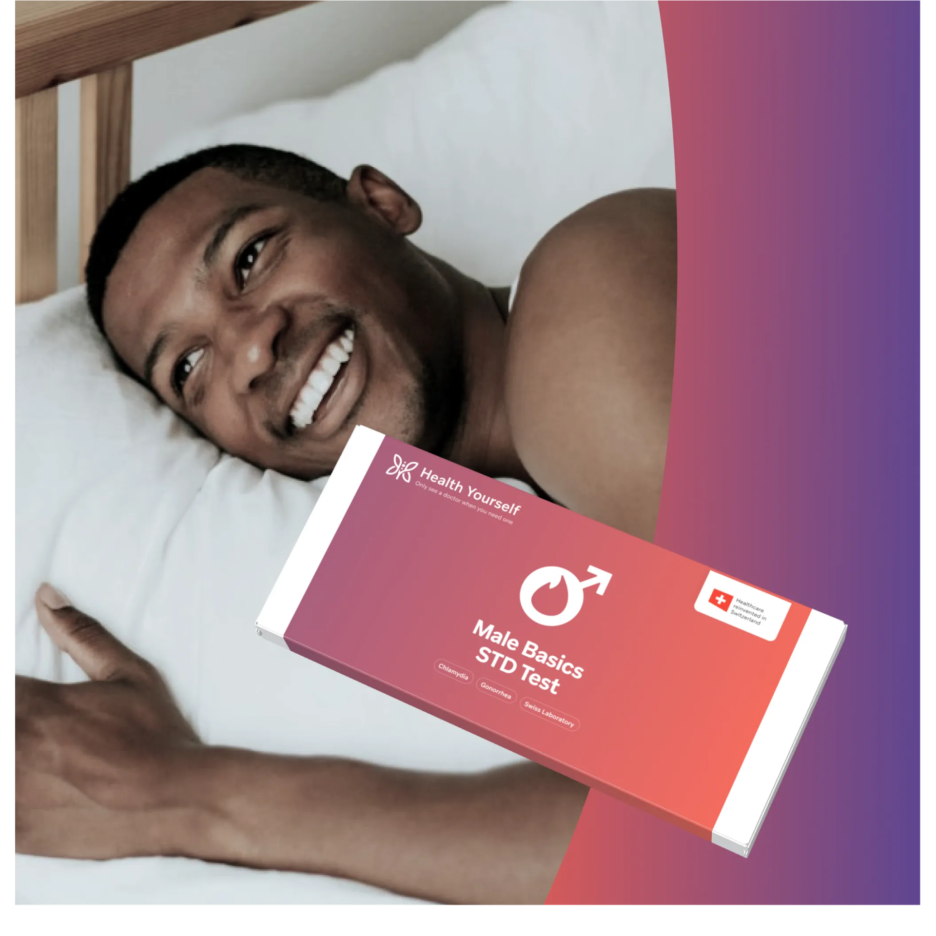 Health Yourself Gutschein für ein Basics STD Test für Männer