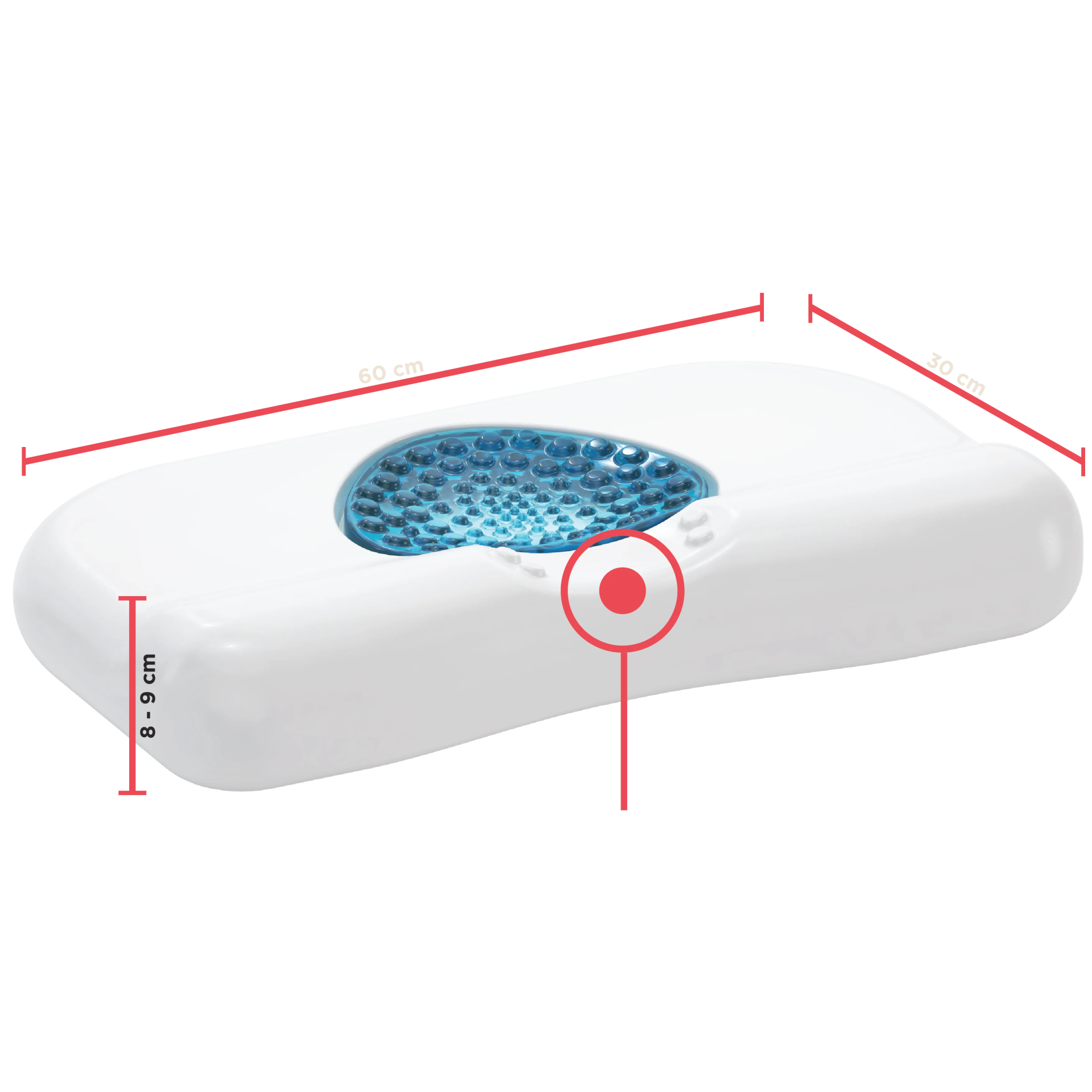 TMX® Trigger Pillow Nackenstützkissen