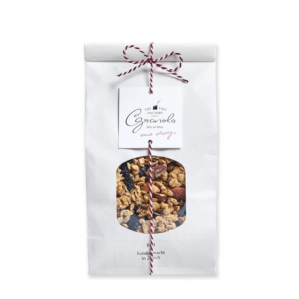 The Tiny Factory Bio Granola classic 350 g & sour cherry 350 g