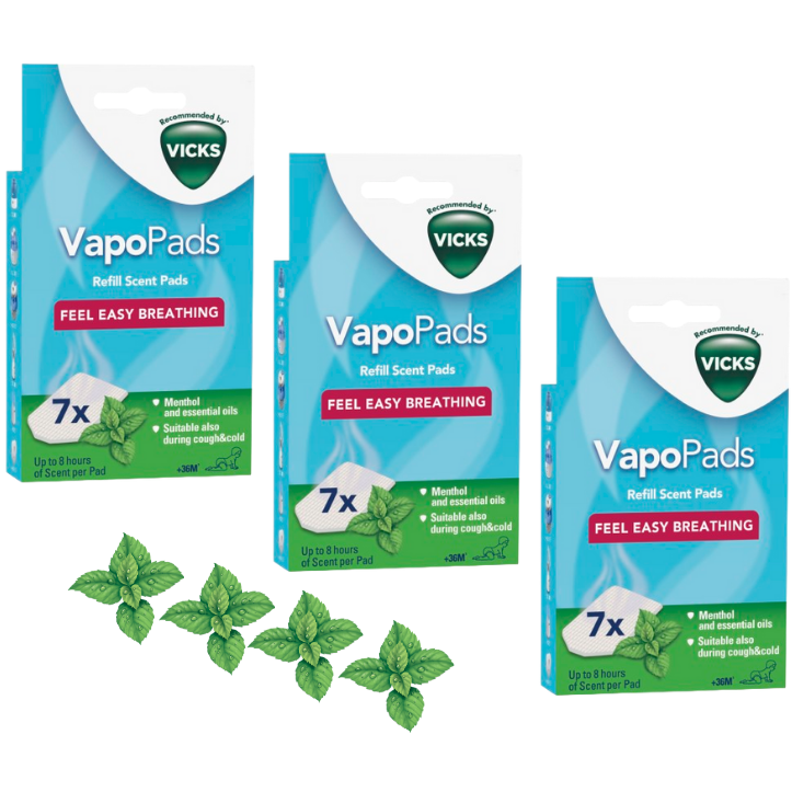 VICKS VapoPads 3er Set