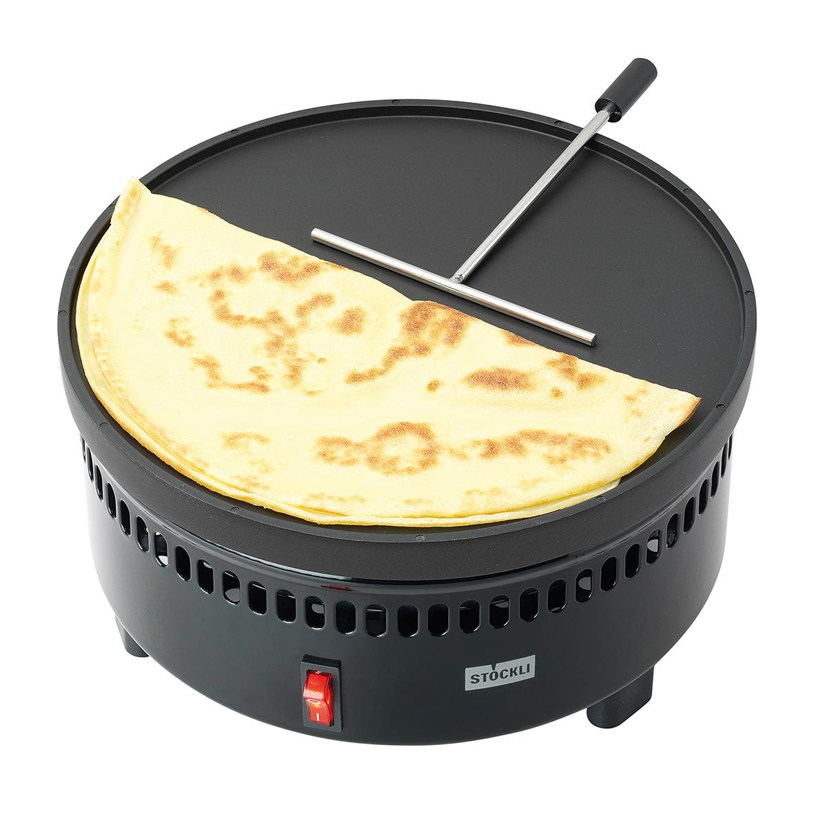 Stöckli Marroniofen mit Crêpe- und Grillplatte