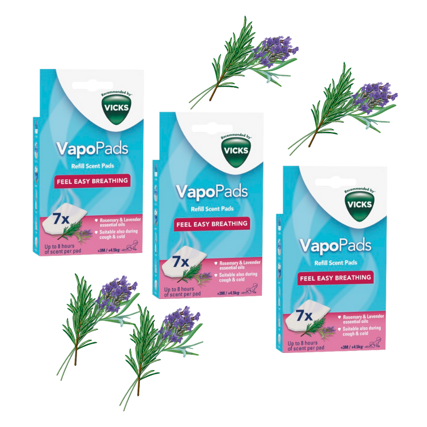 VICKS VapoPads 3er Set
