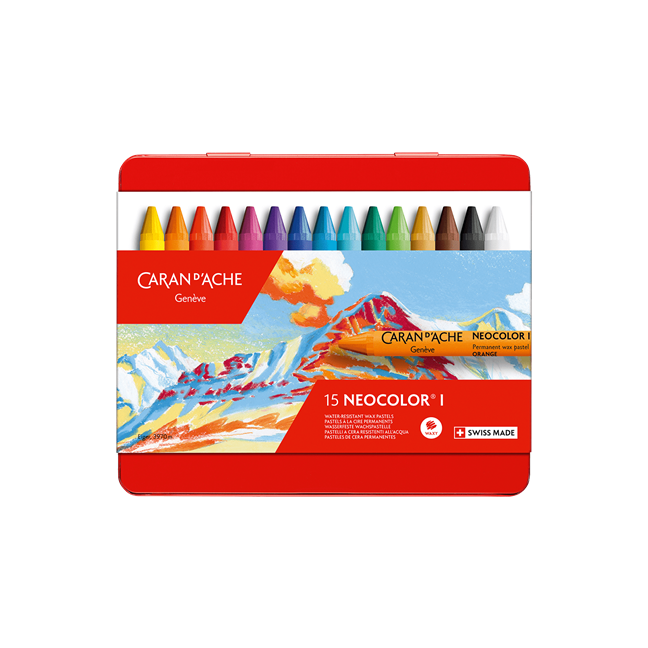 CARAN D'ACHE Etui 15 Pastelle NEOCOLOR™ I