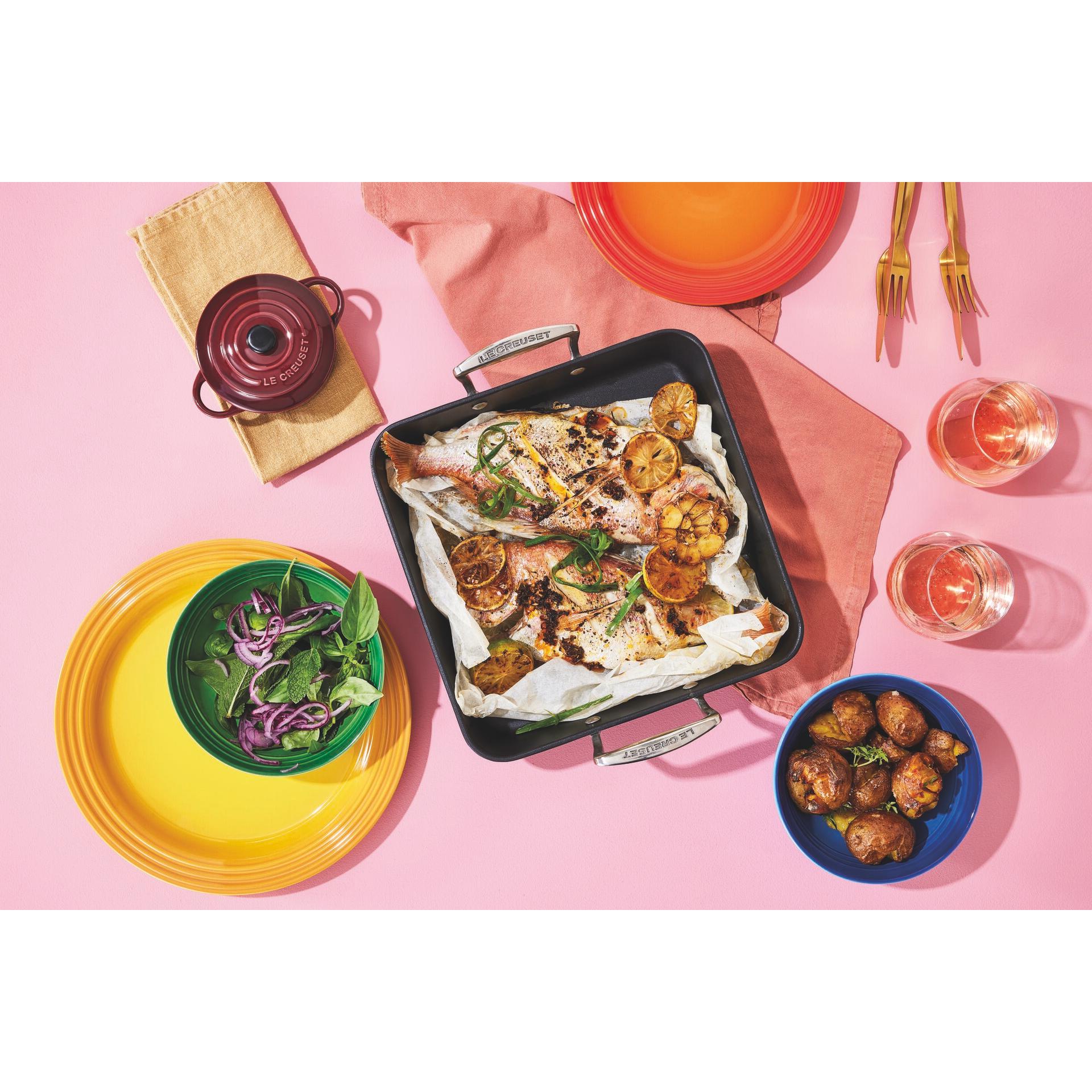 Le Creuset Aluminium-Antihaft quadratische Bratreine
