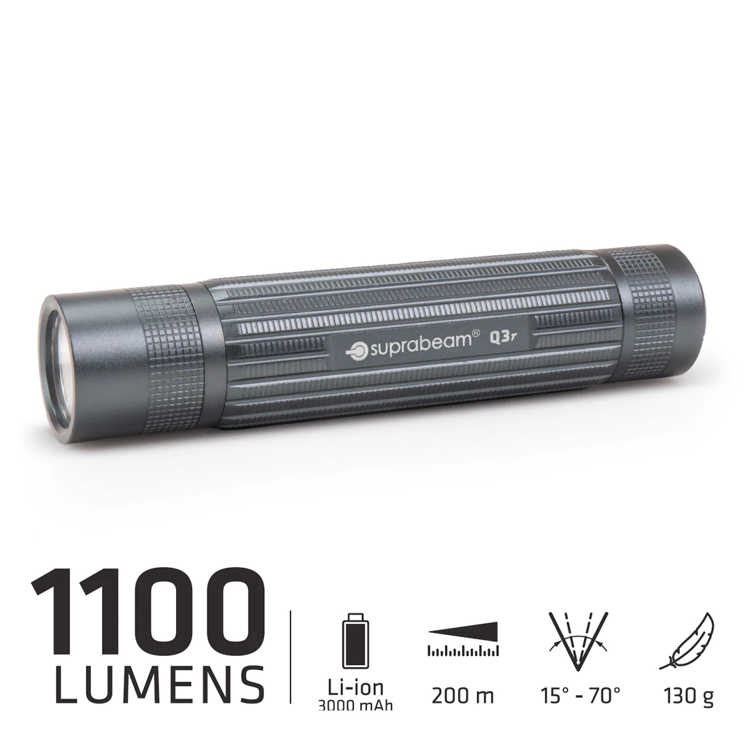Suprabeam Q3XR Taschenlampe 2000 lm