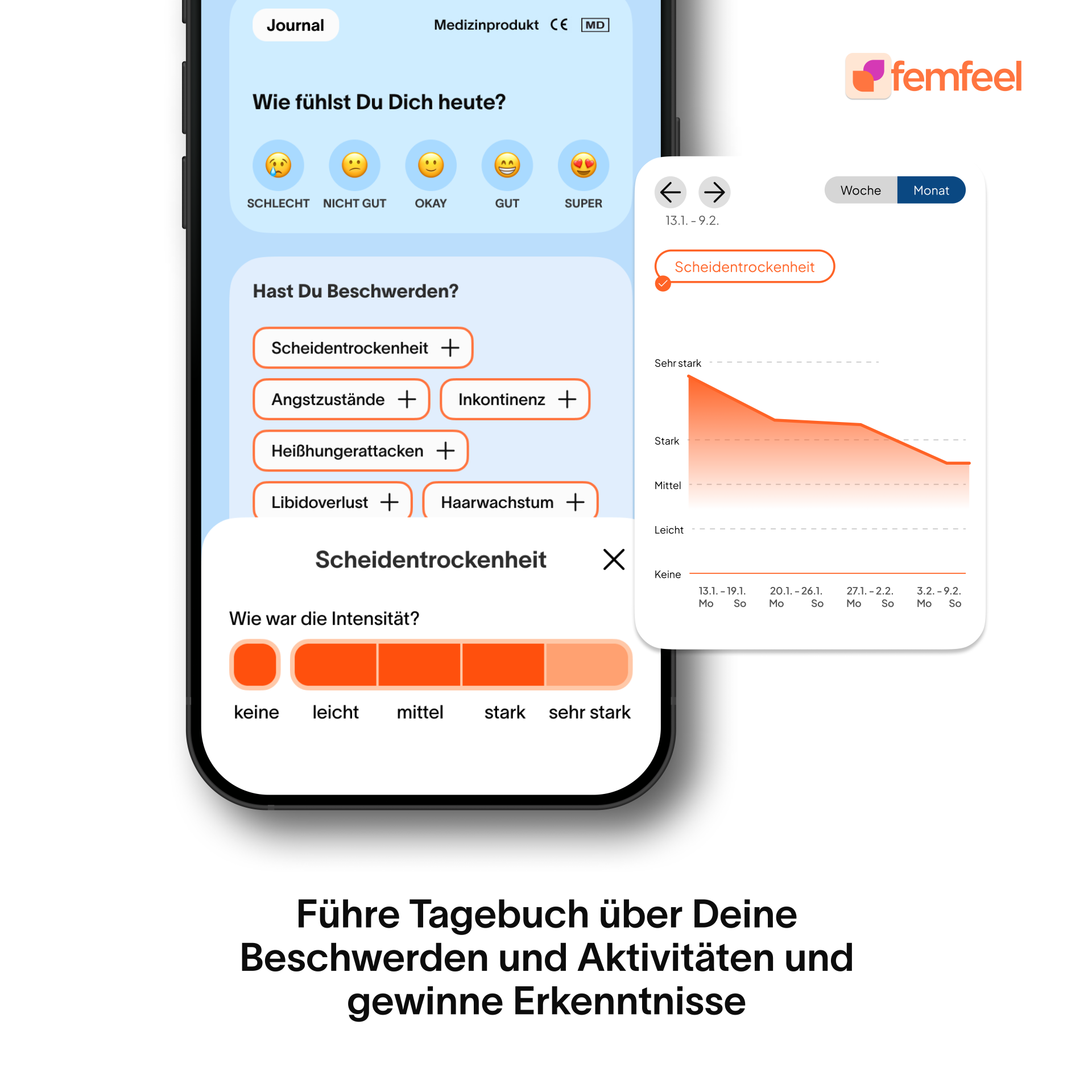 Femfeel 6 Monate App-Zugang "Bessere Wechseljahre"