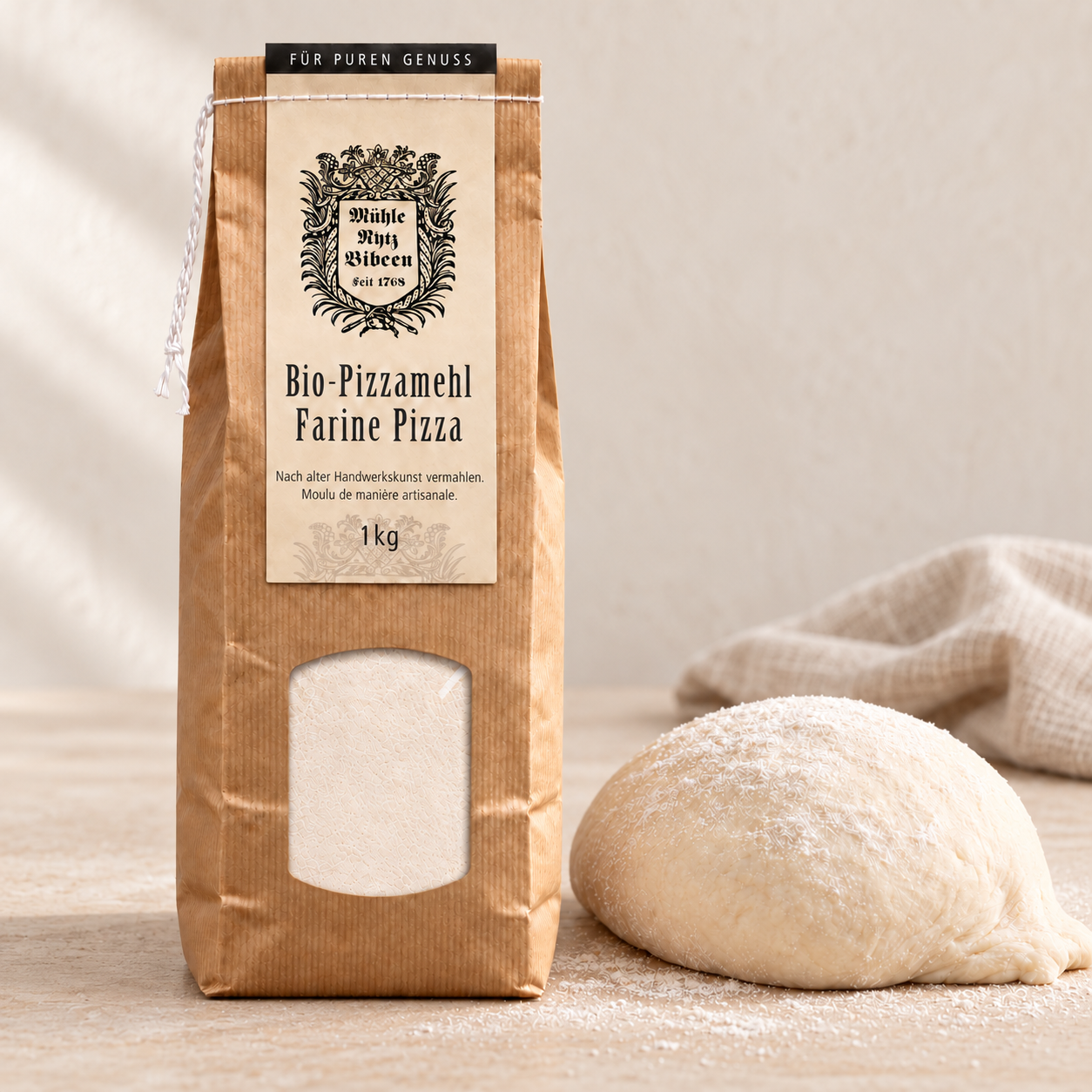 Mühle Rytz Lot de 4 paquets de farine bio pour pâtisserie