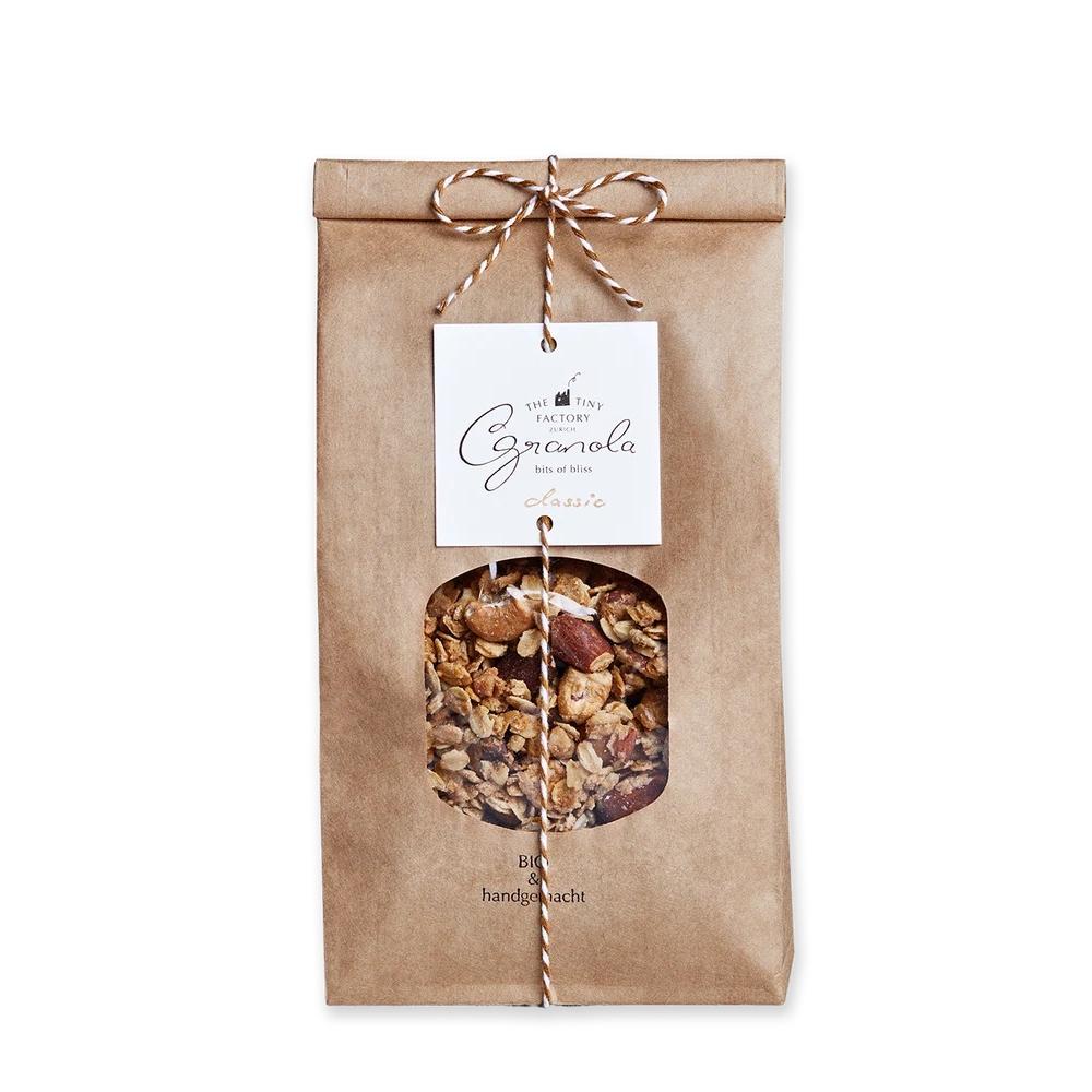 The Tiny Factory Bio Granola classic 350 g & sour cherry 350 g