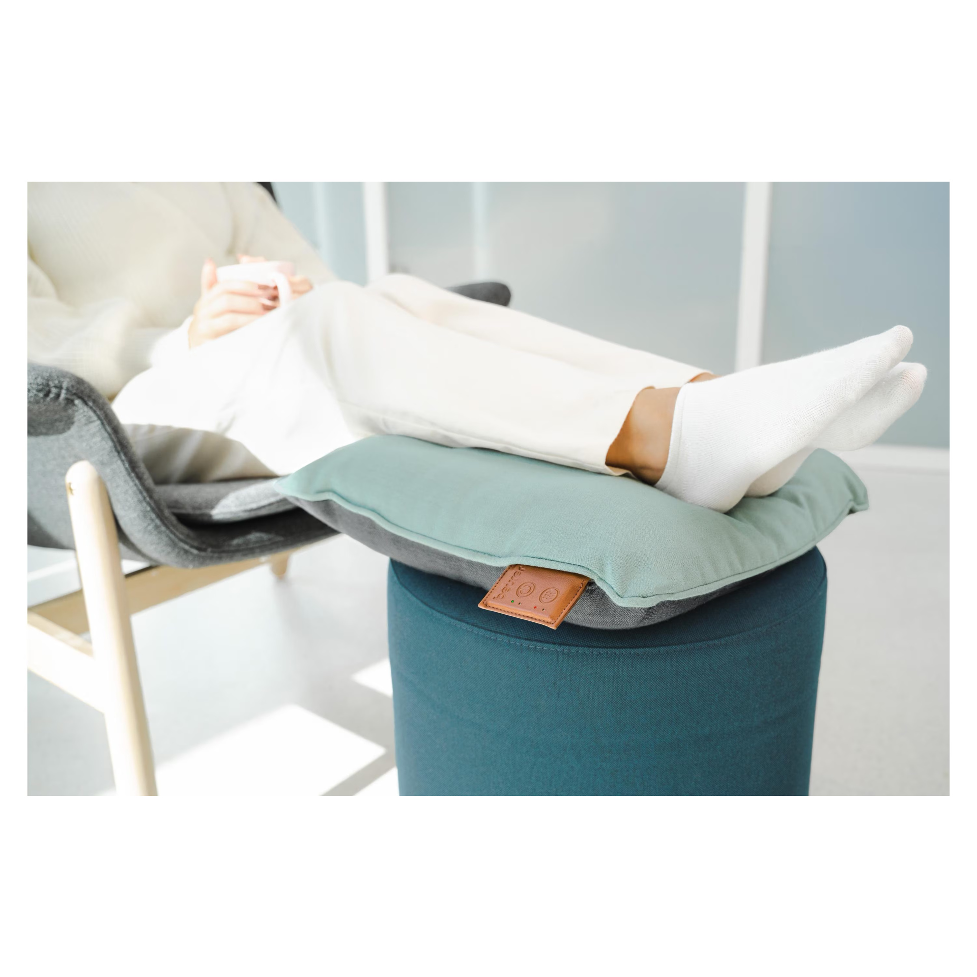 Beurer Akku-Massagekissen mit Wärmefunktion MG 139