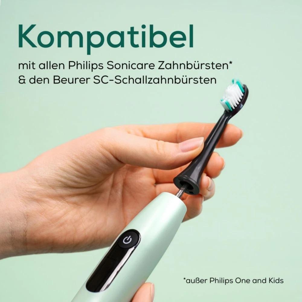 Beurer 2x Classic Clean Bürstenkopf 4er Set