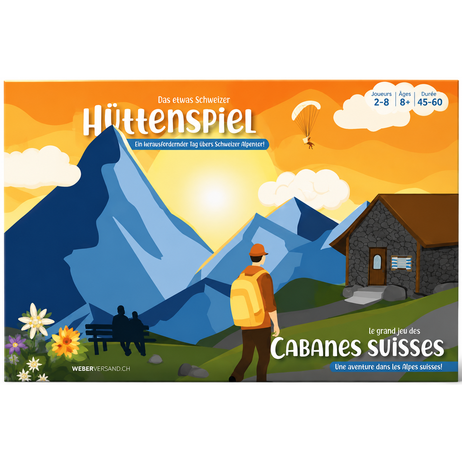 Weber Verlag Das grosse Schweizer Hüttenspiel